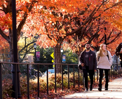 UGA Campus in Fall